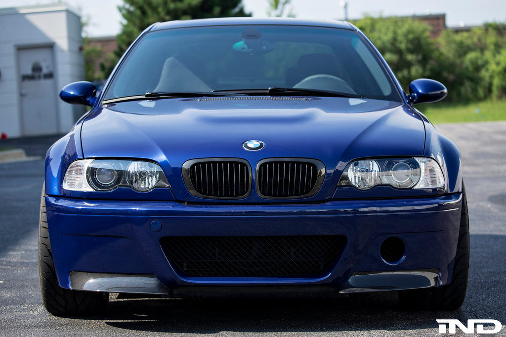 IND E46 M3 Black Chrome Front & Side Grilles