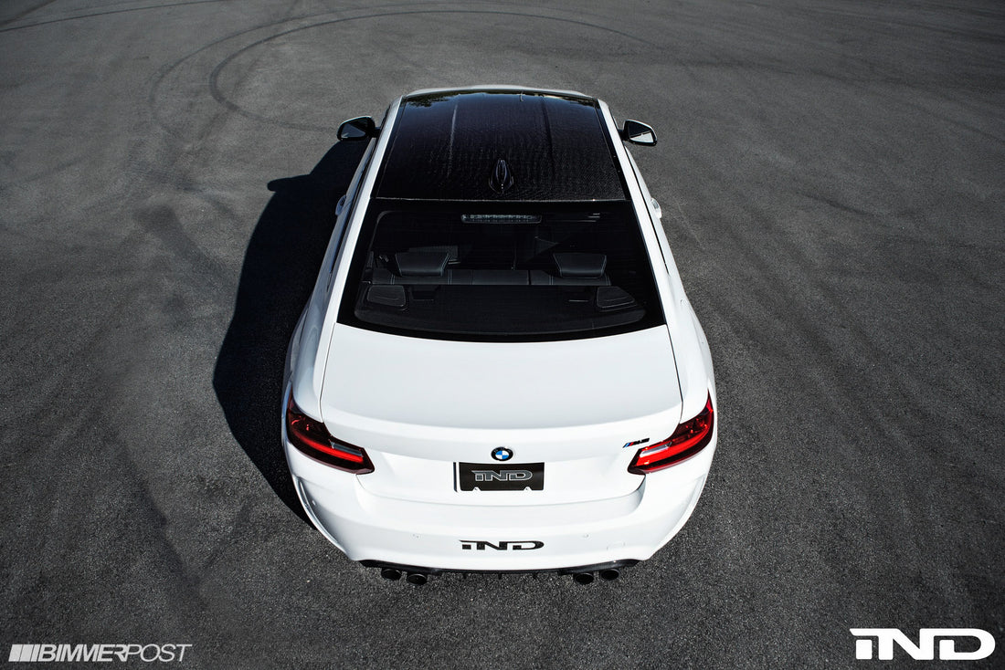 World's first RKP Carbon Fiber M2 roof, installed at IND!