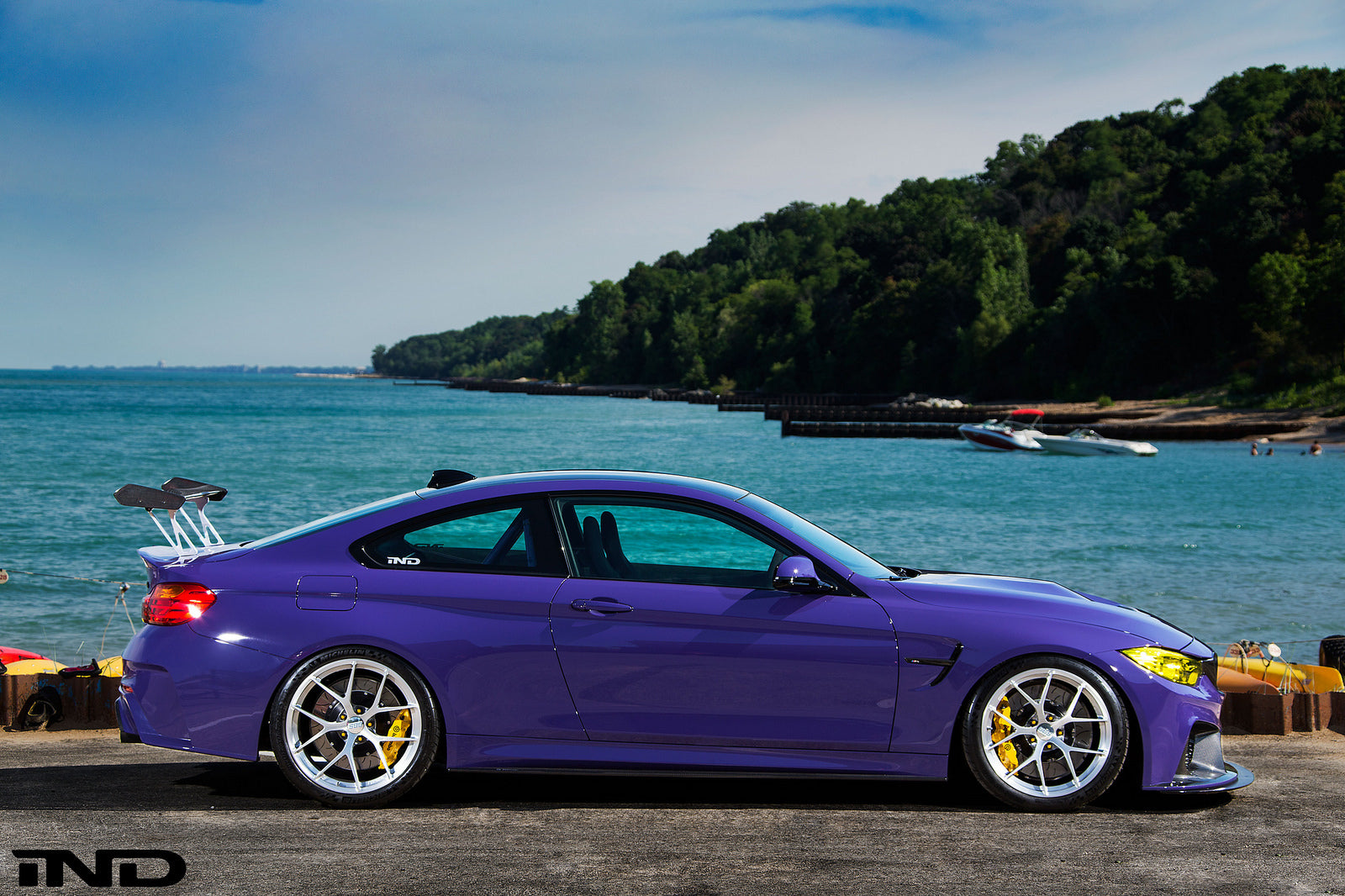 A summer drive with the IND M4