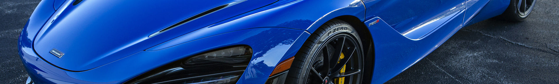 McLaren 720S performance parts and accessories collection banner
