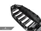 AutoTecknic G20 3-Series LCI Dual-Slat Front Grille - Gloss Black