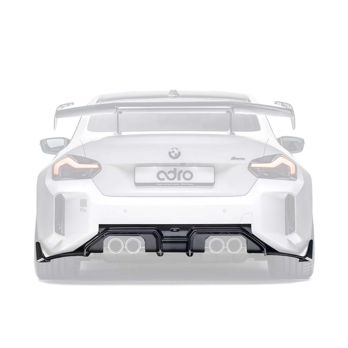 ADRO G87 M2 Carbon Rear Diffuser