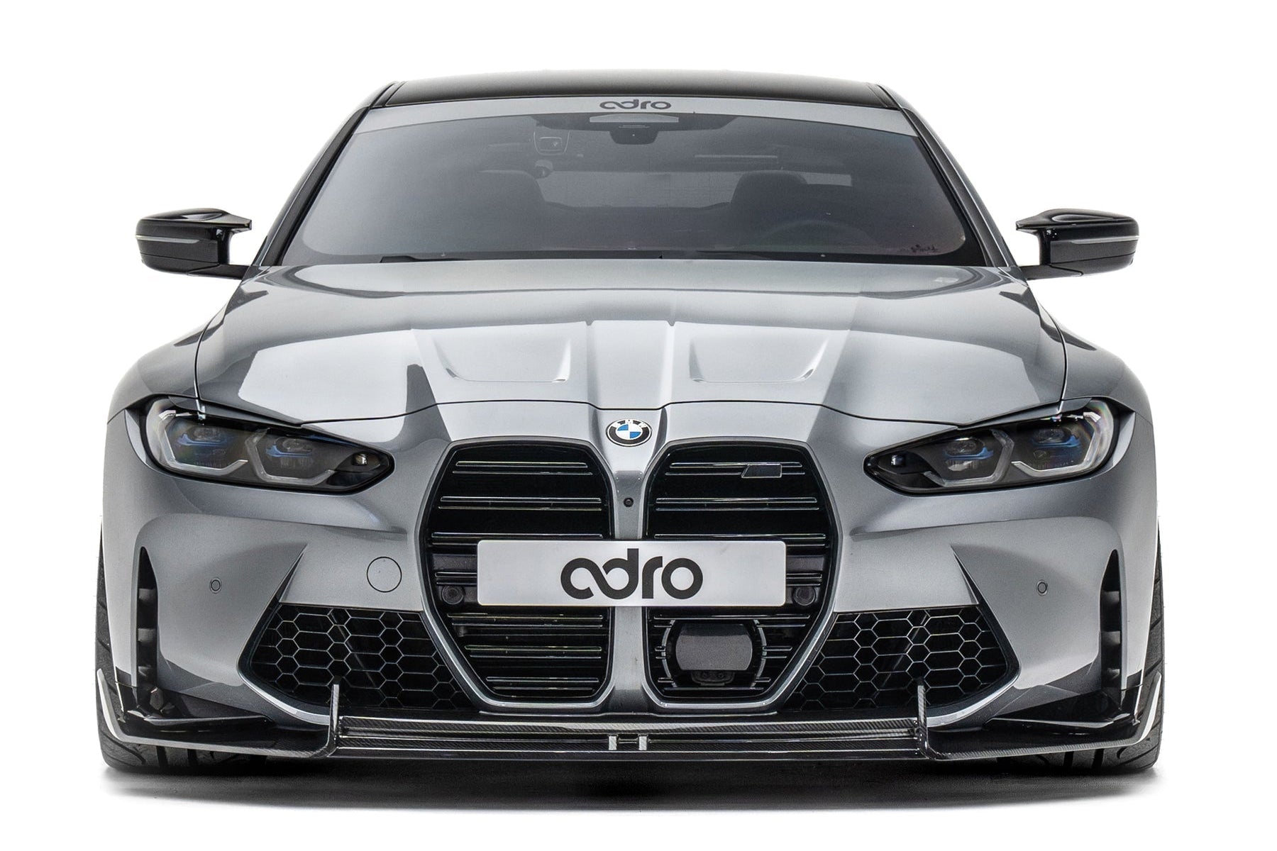 ADRO G8X M3 / M4 Carbon Front Lip - OE Bumper