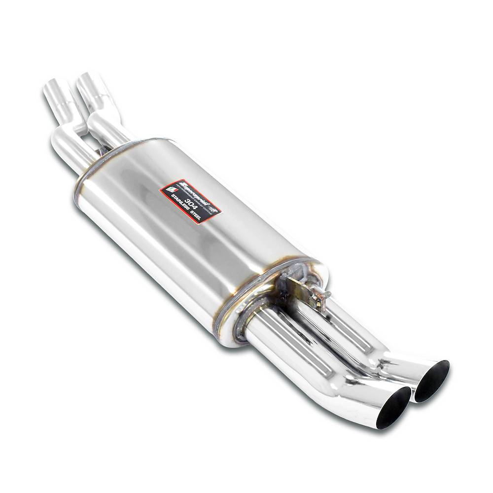 Supersprint BMW E30 M3 Rear Racing Exhaust - 2x50mm Inlet - 2x70mm DTM Tips