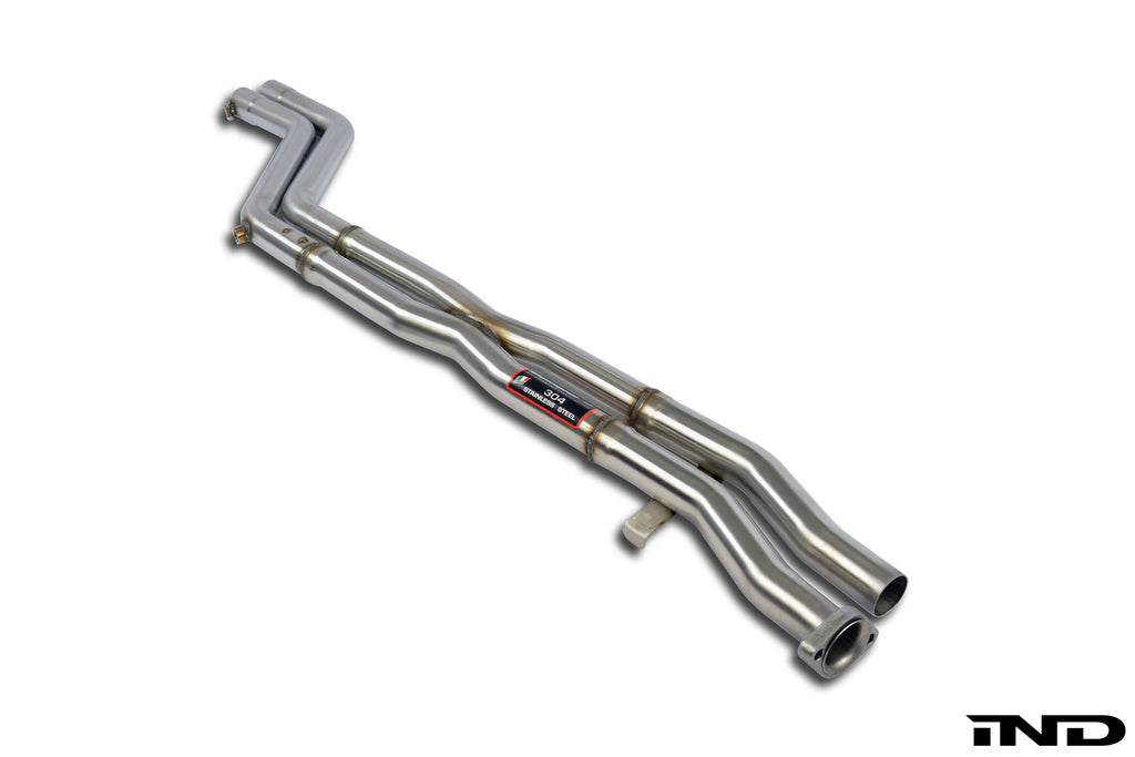 Supersprint E36 M3 Stainless Center X-Pipe 2x50mm - Non-Resonated