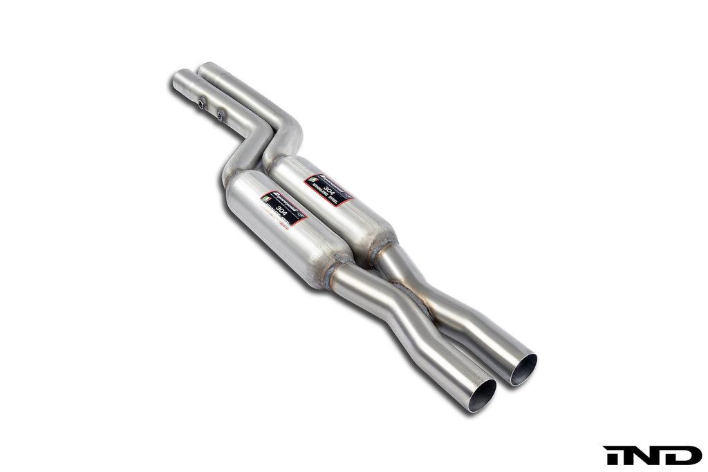 Supersprint E30 3-Series (M5X / S5X Engine Swap) Stainless Center Pipe - Resonated