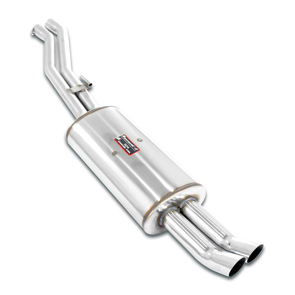 Supersprint E30 3-Series (Engine Swap) Stainless Rear Exhaust With DTM Tips
