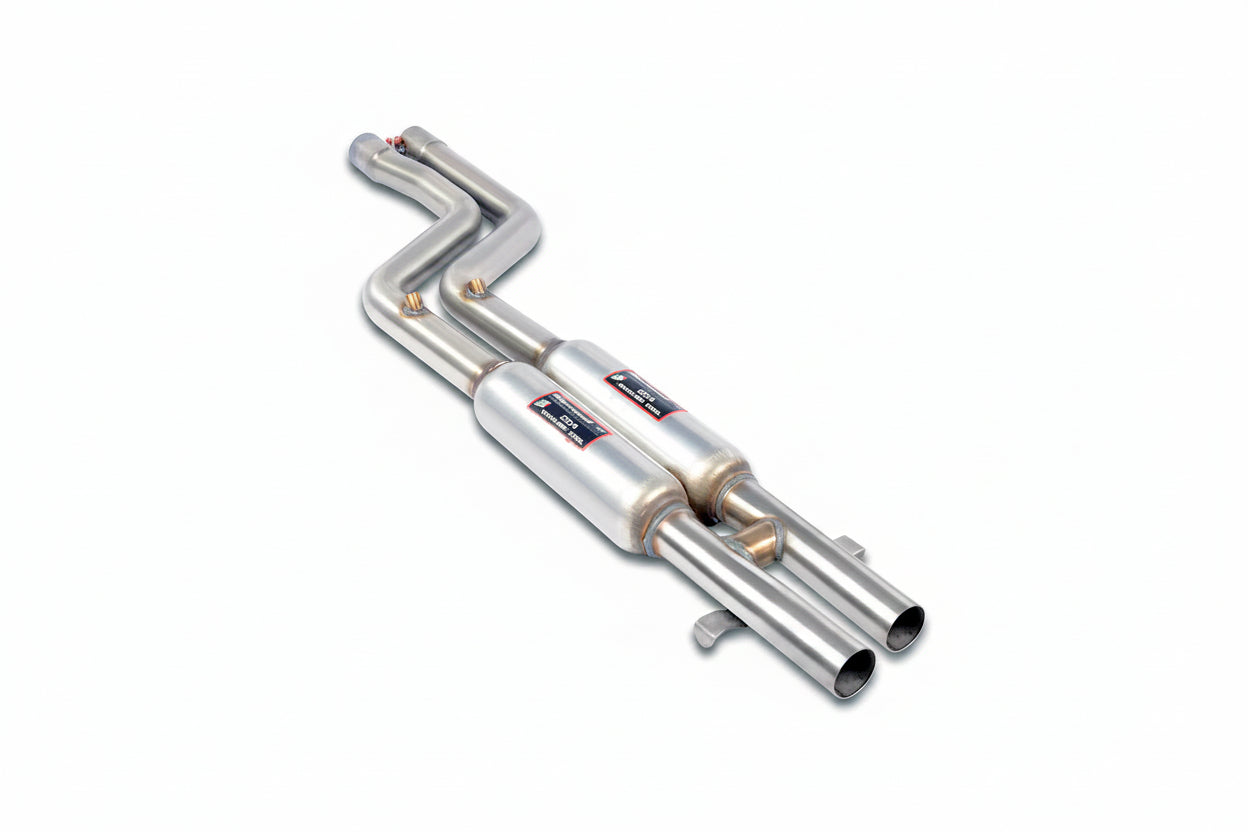 Supersprint BMW 3 Series E36 Front H-Pipe - Resonated - Oversized 2x63.5mm For Side Exit