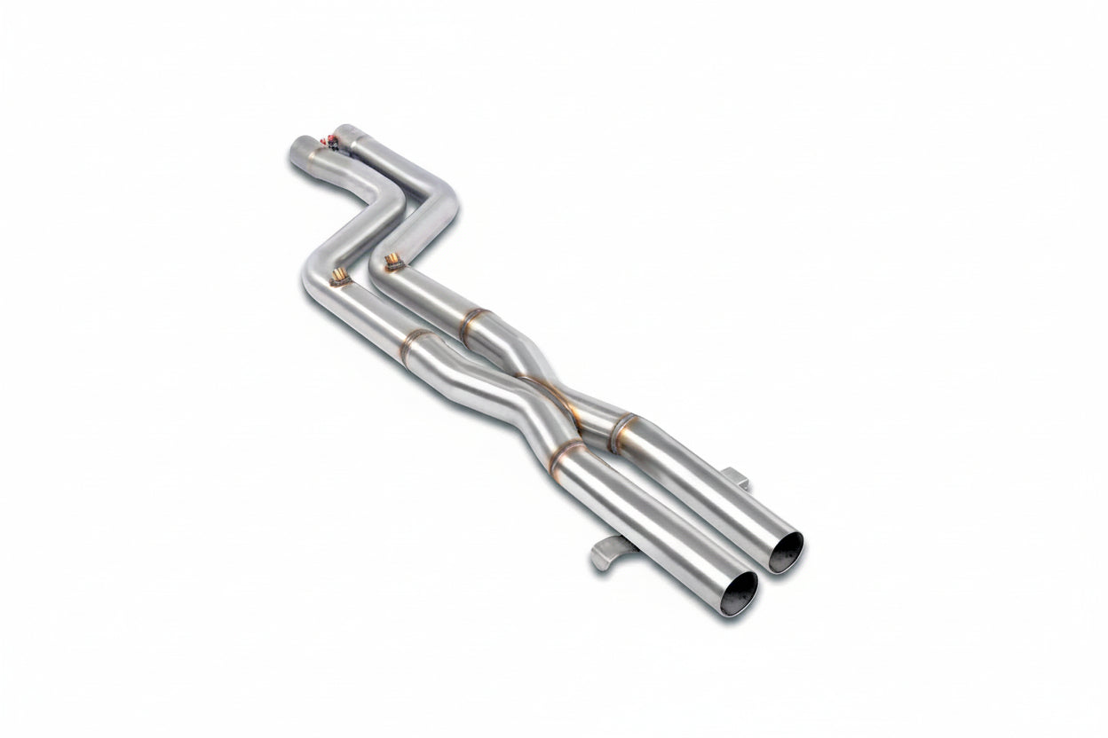 Supersprint BMW 3 Series E36 Front X-Pipe - Oversized 2x63.5mm For Side Exit