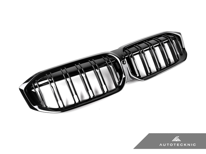 AutoTecknic G20 3-Series LCI Dual-Slat Front Grille - Gloss Black