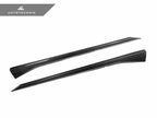 AutoTecknic G90 / G99 M5 Dry Carbon Side Skirt Extension Set