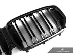 AutoTecknic G05 X5 LCI Dual-Slat Front Grille - Gloss Black