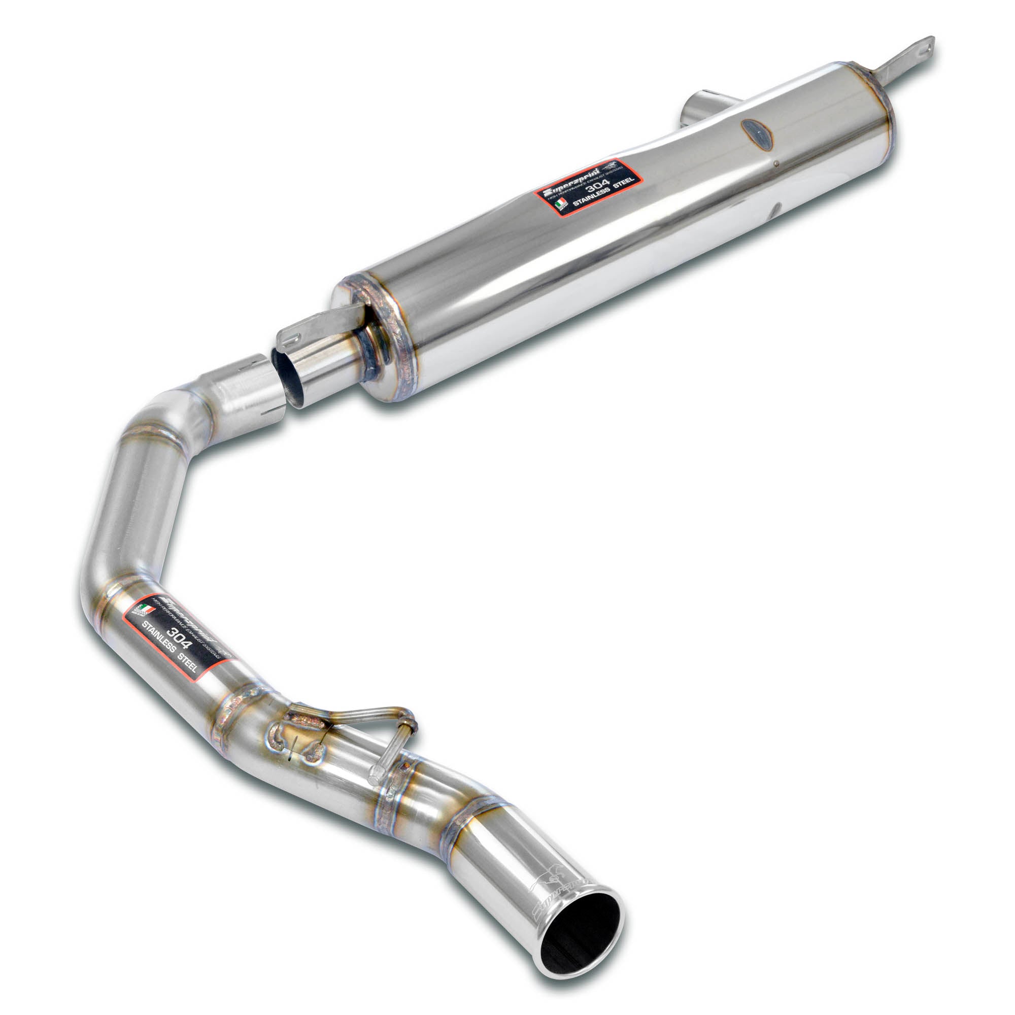 Supersprint BMW E9 Coupè Rear exhaust + exit pipe O70