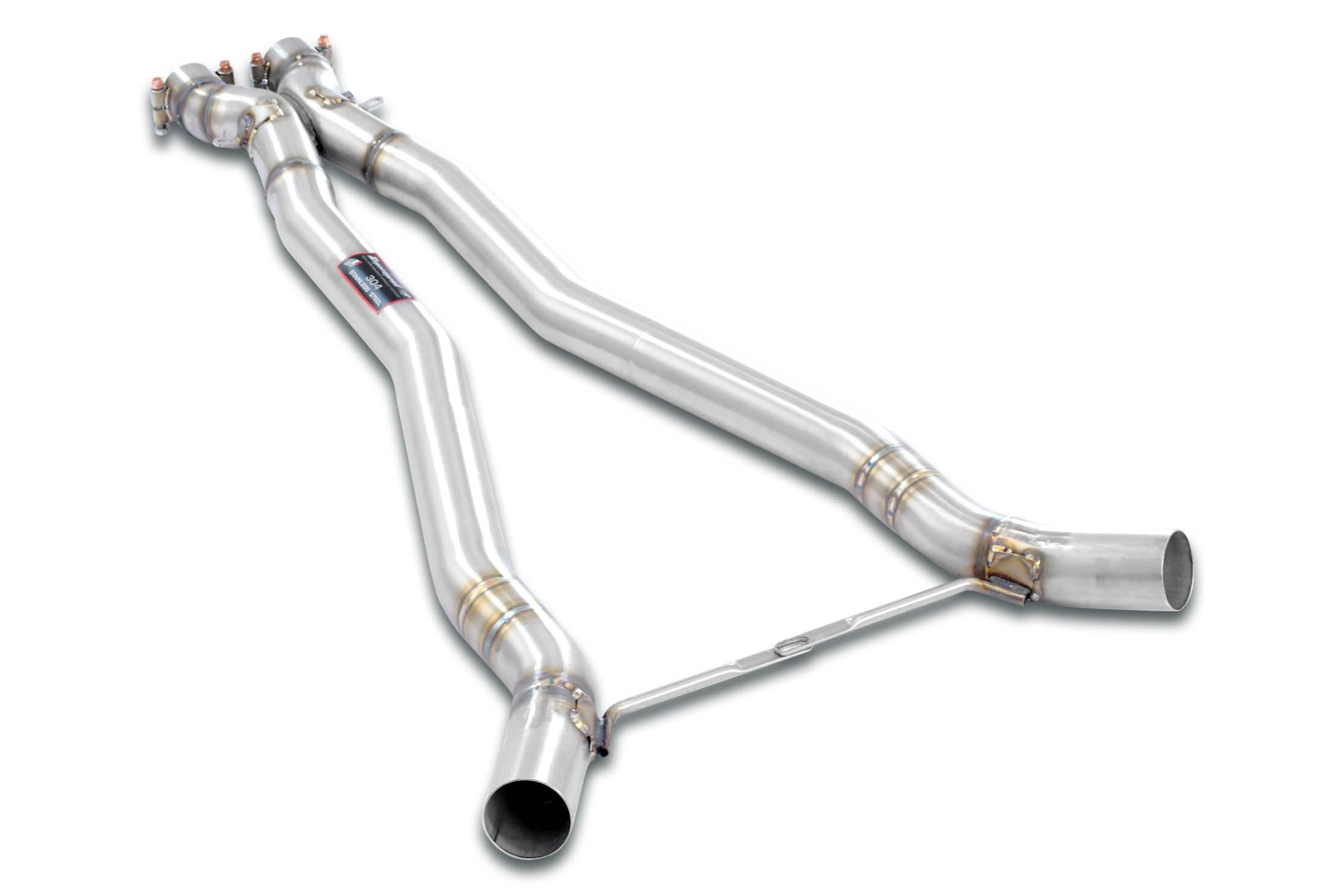 Supersprint BMW E63 M6 Coupè Stainless Center X-Pipe