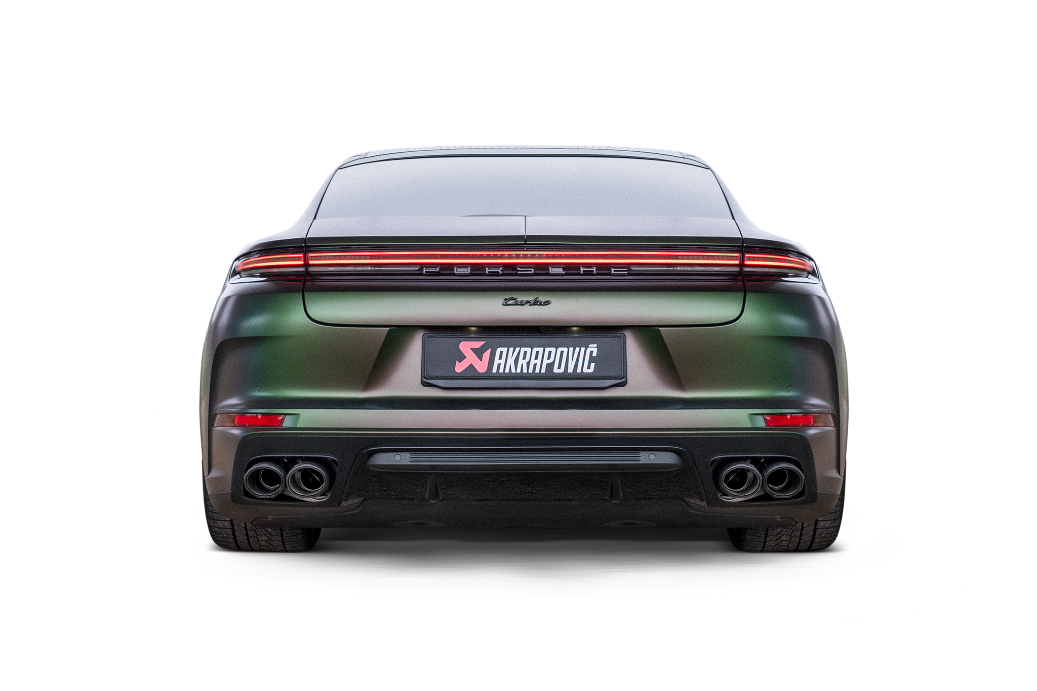 Akrapovic 976 Panamera 4 / S / GTS / Turbo / E-Hybrid Titanium Slip-On Line Performance Exhaust