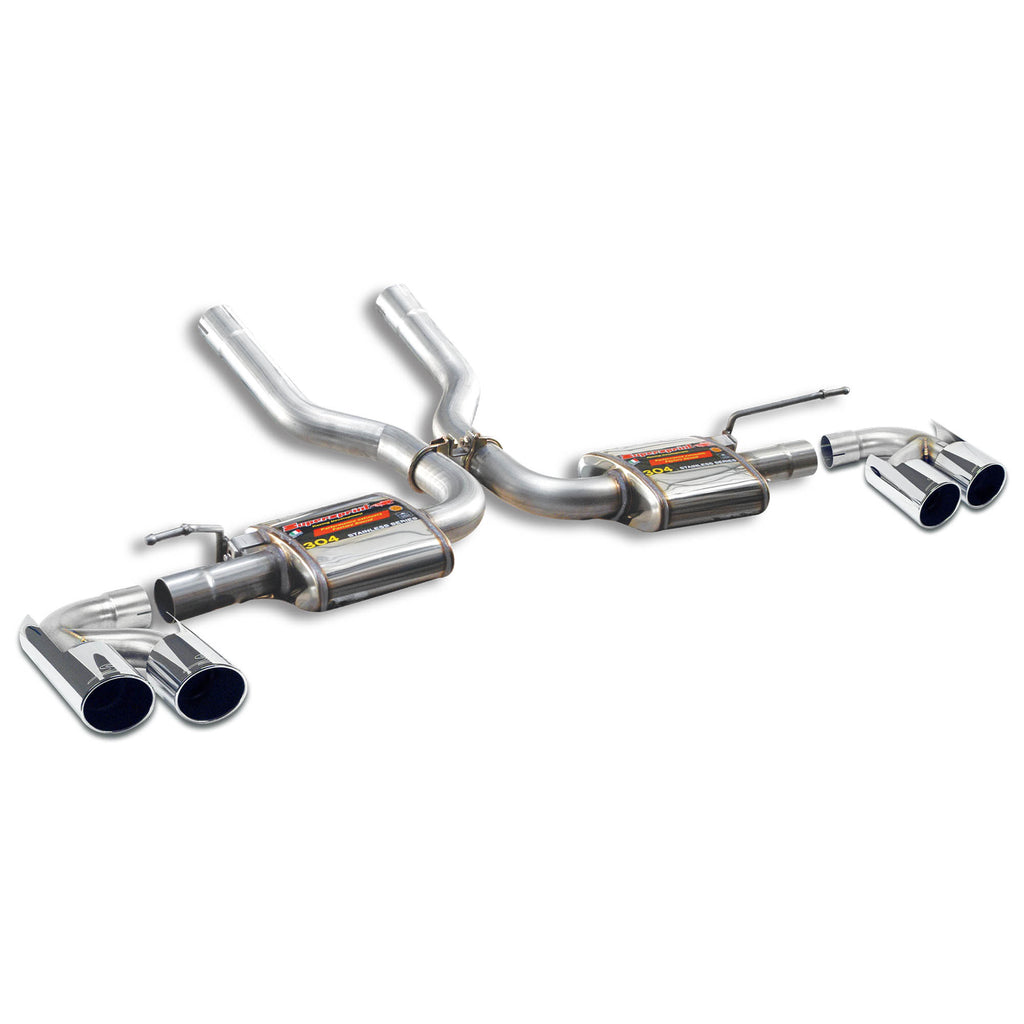 Supersprint PORSCHE CAYENNE (958 Series) Rear exhaust "Racing" Right OO100 - Left OO100