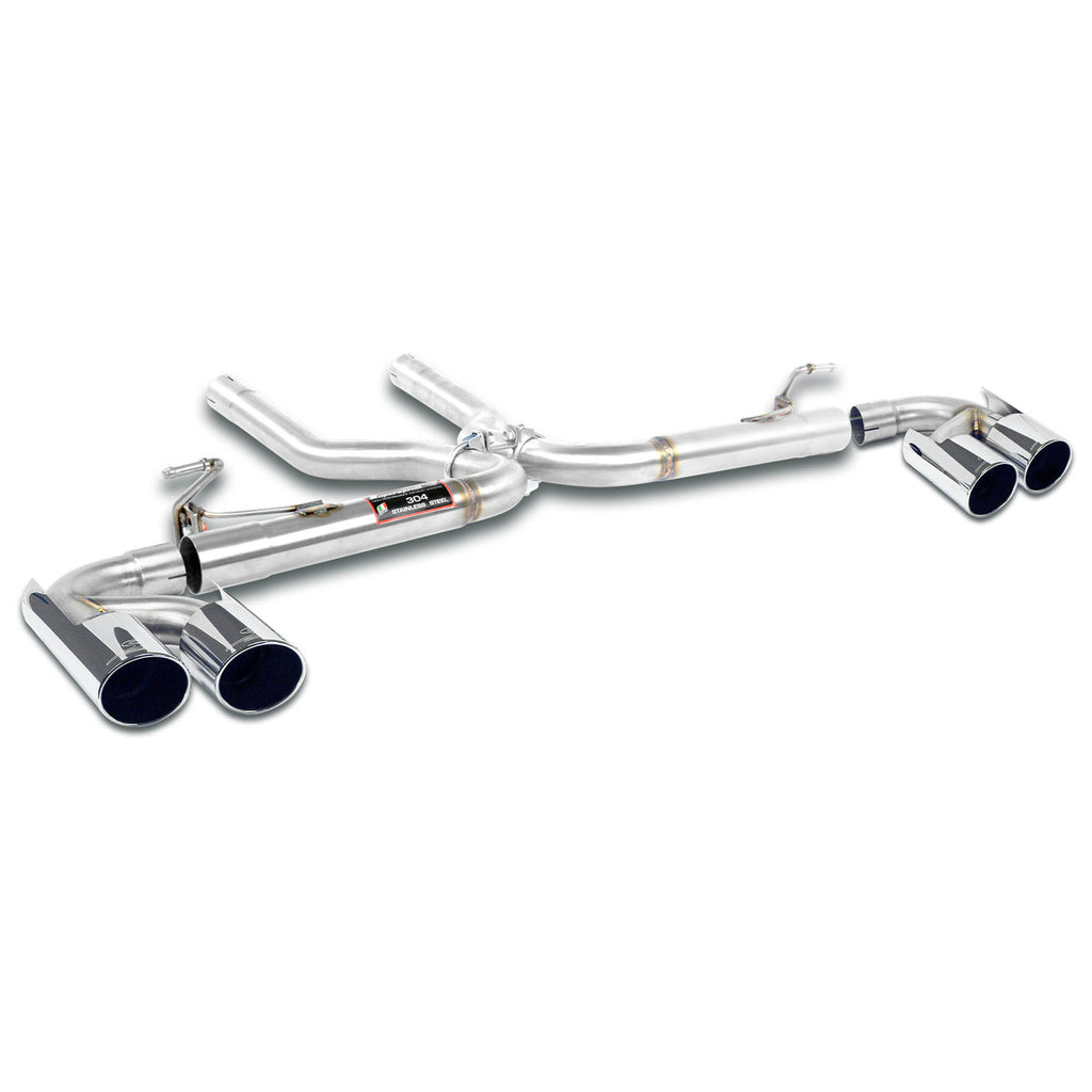 Supersprint PORSCHE CAYENNE (958 Series) Rear pipe Right OO100 - Left OO100 (Muffler delete)