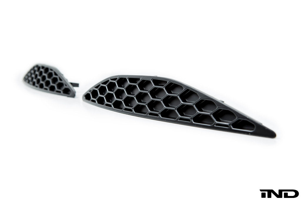 Acexxon MK7 Golf R Rear Reflector Insert Set - Honeycomb