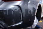 Acexxon F87 M2 rear reflector insert set with horizontal slats, exterior car accessory for BMW F87 M2.