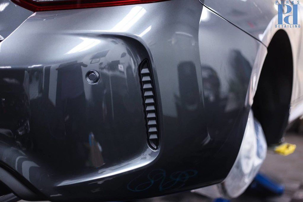 Acexxon F87 M2 rear reflector insert set with horizontal slats, exterior car accessory for BMW F87 M2.