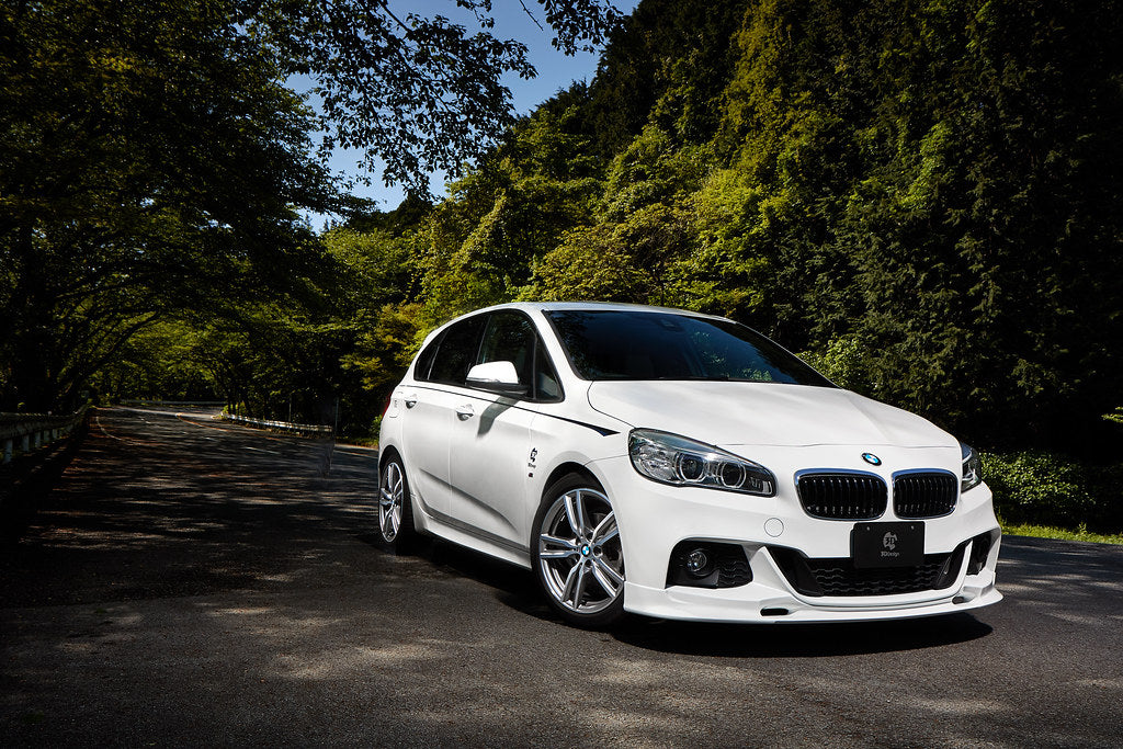 3D Design F45 / F46 2-Series Pre-LCI Tourer Front Lip