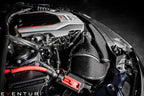Eventuri black carbon intake system for Audi B9 RS4/RS5, showcasing its sleek design and performance-focused features.