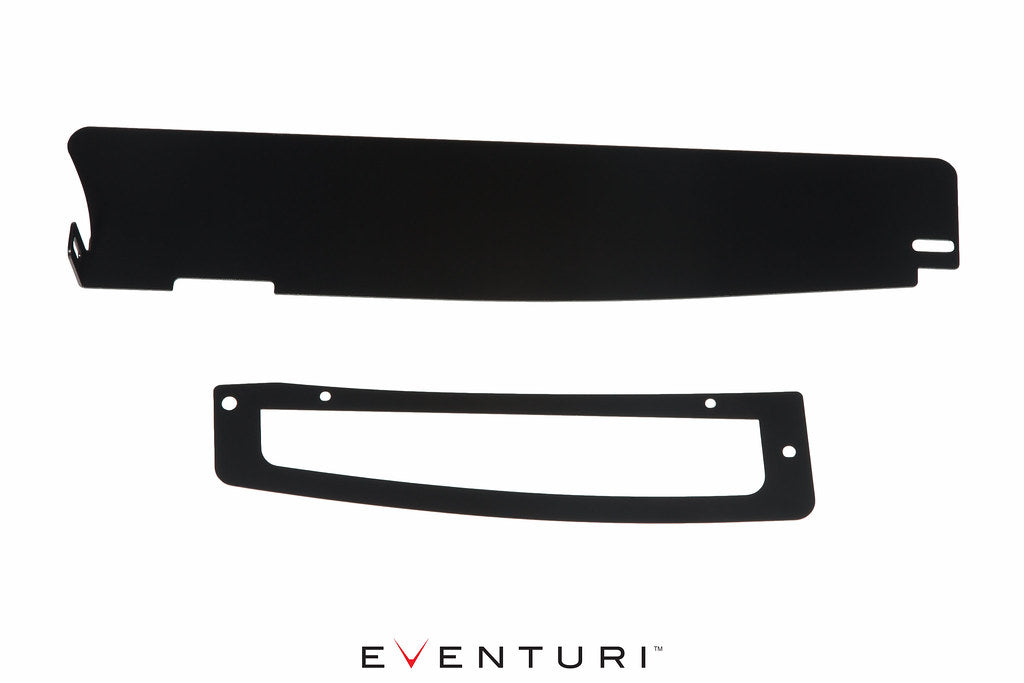 Eventuri VAG 2.0TFSI carbon intake system with sleek black carbon fiber finish, designed for enhanced performance and airflow.