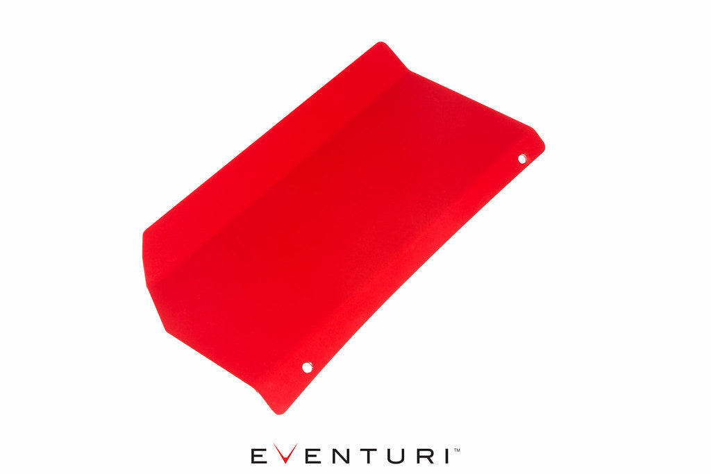 Eventuri VAG 2.0TFSI carbon intake system showing polished carbon fiber components and airflow design for performance vehicles.