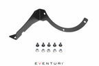 Eventuri VAG 2.0TFSI carbon intake performance upgrade with black carbon fiber intake pipes and air filters.