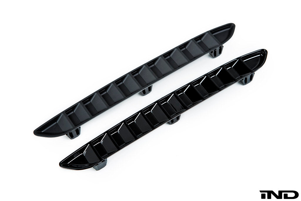 Acexxon F87 M2 rear reflector insert set with horizontal slats, exterior car accessory for BMW F87 M2.