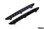 Acexxon F87 M2 rear reflector insert set with horizontal slats, exterior car accessory for BMW F87 M2.