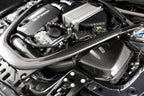 3D Design high flow carbon fiber intake for F-Chassis N55/S55 engines, showcasing sleek 3D design and performance-enhancing features.