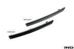 Exterior IND x Acexxon F8X M3 / M4 reflector cosmetic package showcasing sleek design and high-quality finish on a vehicle.