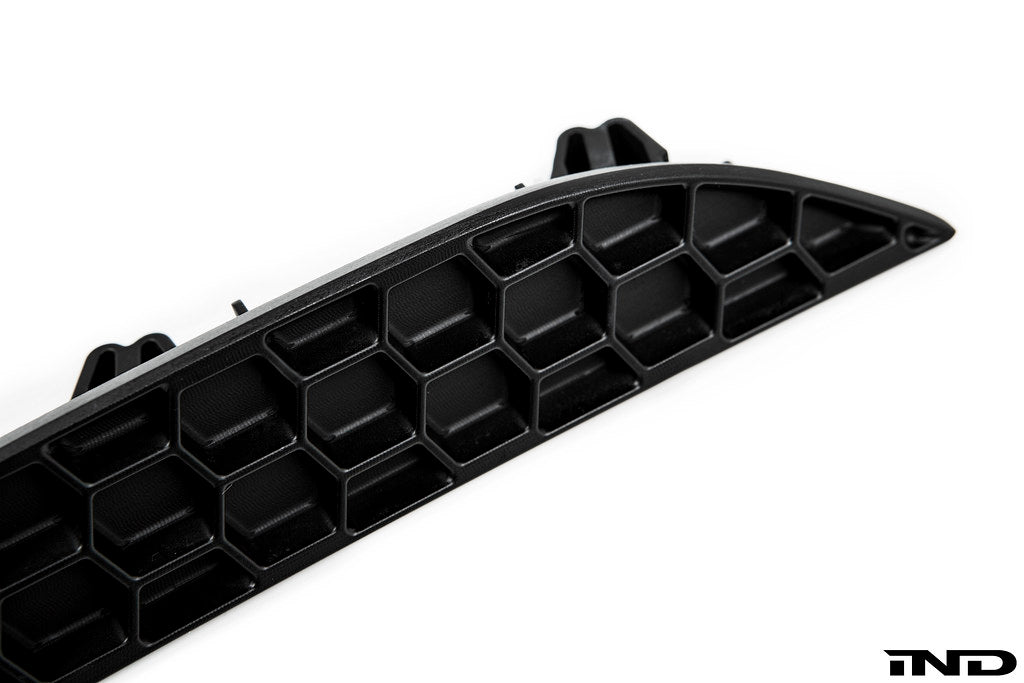 Acexxon F90 M5 rear reflector insert set with honeycomb design, exterior car accessory in black with reflective surface