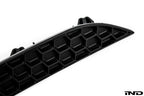 Acexxon F90 M5 rear reflector insert set with honeycomb design, exterior car accessory in black with reflective surface