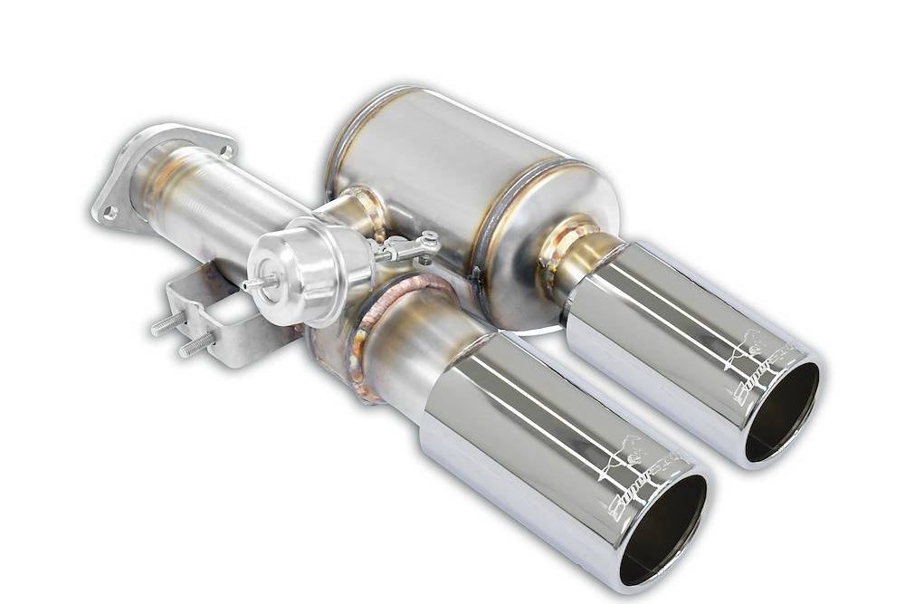 Supersprint FERRARI 550 Rear exhaust Right OO76 with valve (Vacuum)