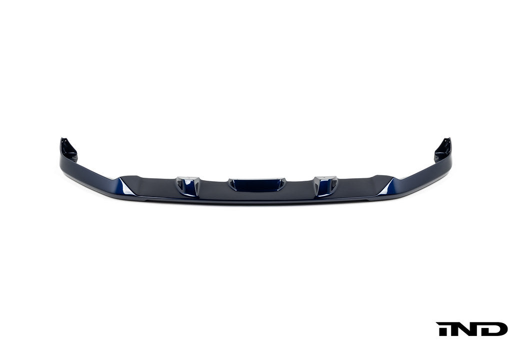 3D Design G05 X5 LCI front lip spoiler exterior car accessory in painted white for BMW X5 with aerodynamic design
