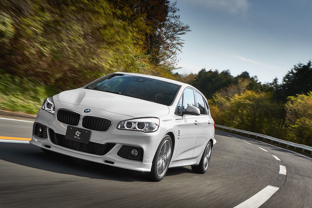 3D Design F45 / F46 2-Series Pre-LCI Tourer Front Lip