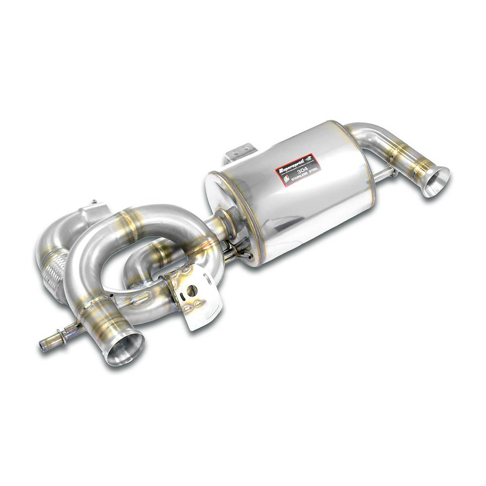 Supersprint LOTUS EMIRA Rear exhaust Race right - left with valve