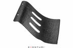 Eventuri black carbon intake system for Audi B9 RS4/RS5, showcasing sleek design and high-performance features.