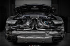 Eventuri black carbon intake system for Porsche 991 Turbo and Turbo S, performance upgrade with sleek design