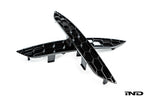 Acexxon B9 A5 / S5 pre-facelift rear reflector insert set with honeycomb design, exterior car accessory in the image.
