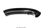 Eventuri black carbon Stage 3 intake system for Audi 8V RS3 and TTRS 8S, performance upgrade with sleek carbon design.