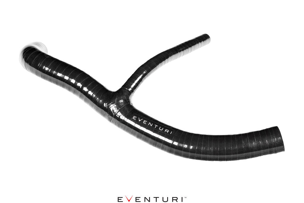 Eventuri black carbon Stage 3 intake system for Audi 8V RS3 and TTRS 8S, performance upgrade with high-quality materials.