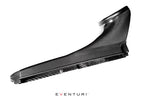 Eventuri black carbon Stage 3 intake system for Audi 8V RS3 and TTRS 8S, showcasing performance air intake components.