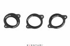 Eventuri Audi 8Y RS3 LHD carbon turbo inlet for performance upgrade, showing sleek black carbon construction and inlet design.