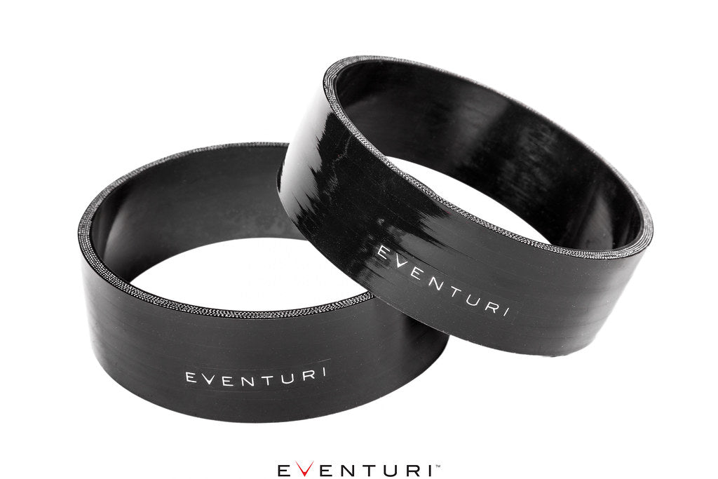 Eventuri Mercedes GLC63S AMG Black Carbon Intake System showcasing sleek design and high-performance features.