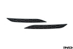 Acexxon F22 M-Sport rear reflector insert set with a honeycomb design for enhanced exterior style and visibility.