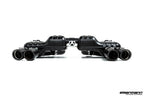 Eisenmann F87 M2 Competition performance exhaust with valves, featuring polished metal tips and sleek black finish.