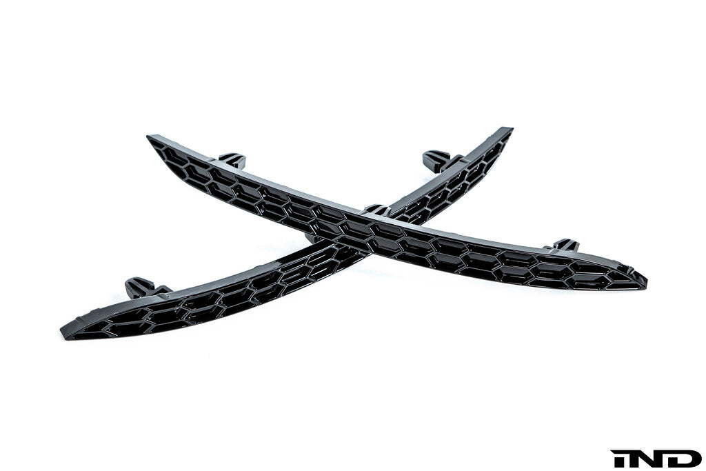 Acexxon MK8 Golf GTI / Golf R Rear Reflector Insert Set - Honeycomb